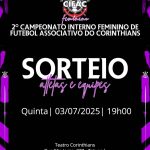 Convocação | Apresentação do CIFAC e Sorteio de Atletas e Equipes Femininas