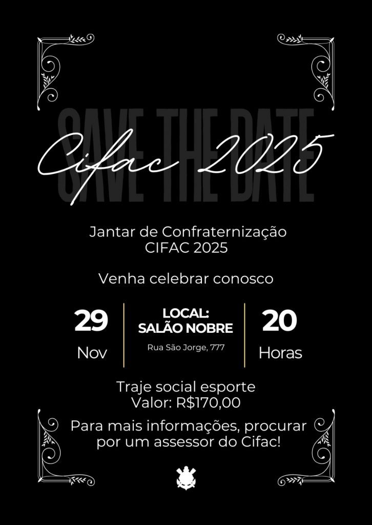 Jantar de Confraternização do CIFAC 2025
