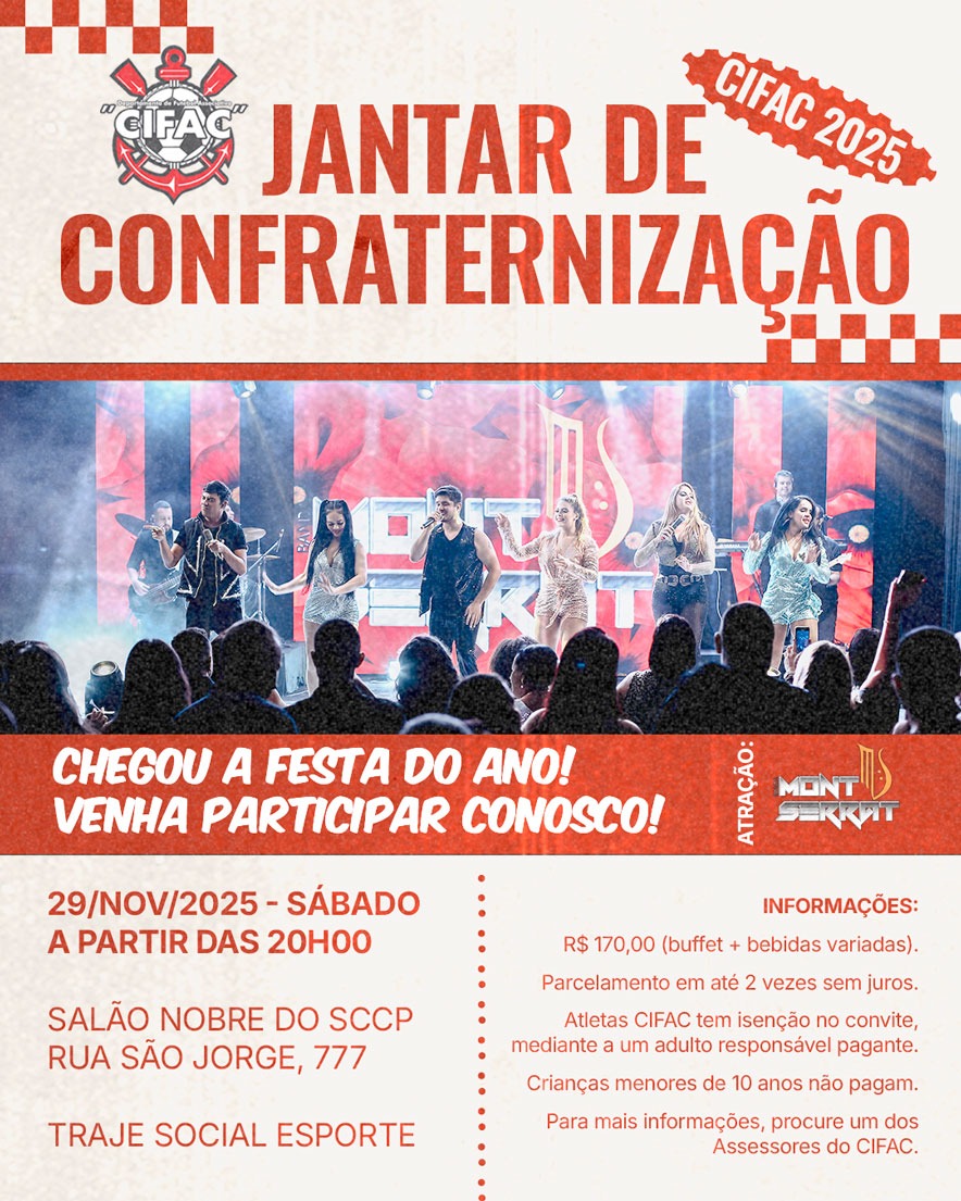 Jantar de Confraternização CIFAC 2025