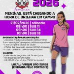 Avaliação CIFAC Feminino 2026 no Parque São Jorge: inscrições, horários, documentos e valores (21/02)