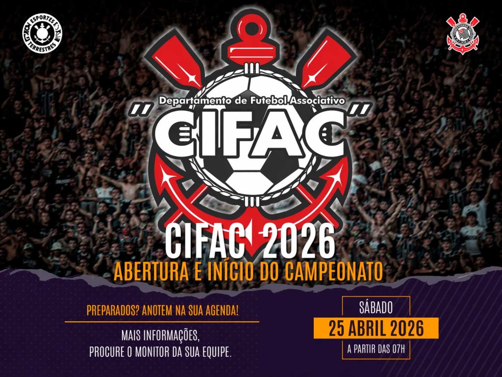 CIFAC 2026 abre a temporada e coloca a bola para rolar neste sábado